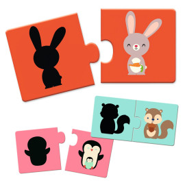 Puzzle duo le ombre Djeco