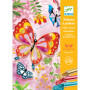 Kit creativo glitter butterflies Djeco