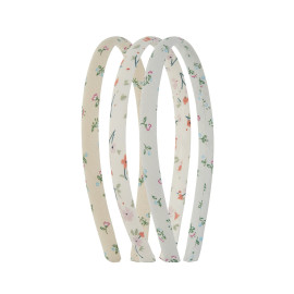 Set 3 cerchietti in tessuto floral Mimi & Lula