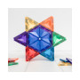Set 30 tessere magnetiche Geometry Rainbow 100% Plastica ABS Atossica Connetix