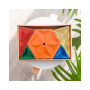 Set 30 tessere magnetiche Geometry Rainbow 100% Plastica ABS Atossica Connetix