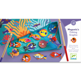 Gioco pesca magnetica Fishing graphic Djeco