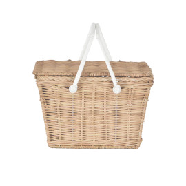 CestoPiki Rattan Basket - Straw
