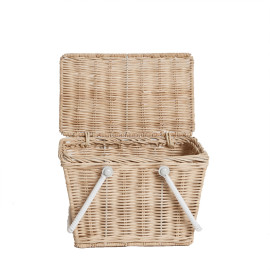 CestoPiki Rattan Basket - Straw