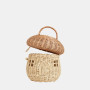 Cesto Rattan Mushroom basket- Natural