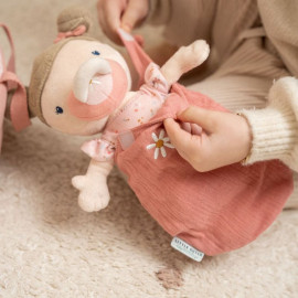 Bambola baby Rosa con culla e accessori Little Dutch