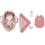 Bambola baby Rosa con culla e accessori Little Dutch