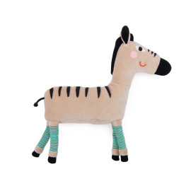 Peluche sonaglio zebra Moulin Roty