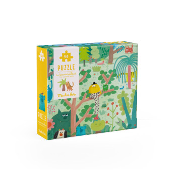 Puzzle cerca trova la terra meravigliosa 48 pz Moulin Roty