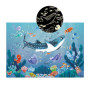 Puzzle fosforescente in fondo al mare 24 pz Moulin Roty