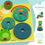 Puzzle incastro e gioco di equilibrio puzz and Stack Rainbow Djeco