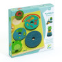 Puzzle incastro e gioco di equilibrio puzz and Stack Rainbow Djeco