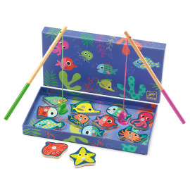 Gioco pesca magnetica fishing colour Djeco