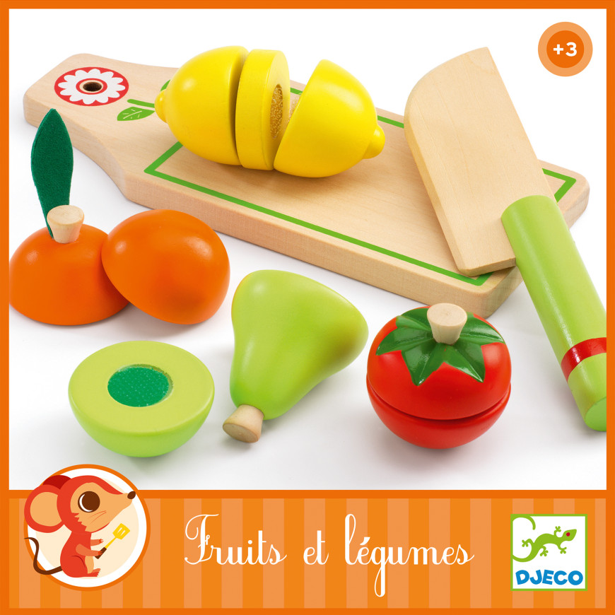 Frutta e verdura da tagliare Djeco - Poppy Kidshop di Cappellotto Elisa