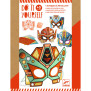 Kit creativo crea le tue maschere robot Djeco  Do it yourself