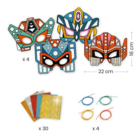 Kit creativo Super robots Djeco