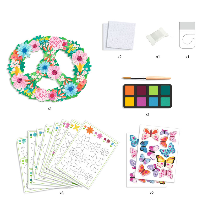 Kit perline e braccialetti con lettere Djeco - Poppy Kidshop di Cappellotto  Elisa