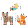 Kit animali giganti stickers Djeco