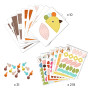 Kit animali giganti stickers Djeco