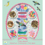 Kit perle per braccialetti con lettere Djeco