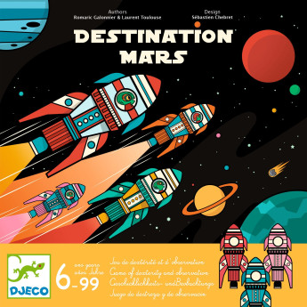 Gioco da tavolo Destination Mars Djeco