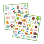 Stickers Animali 160 pz Djeco