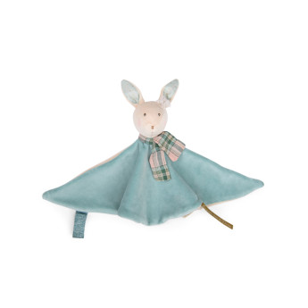 Doudou coniglio blu La petite école de danse Moulin Roty