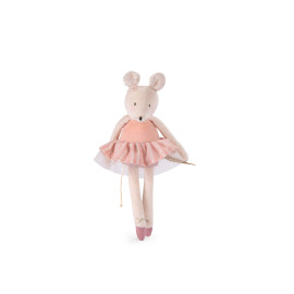 Peluche topina rosa La petite école de danse Moulin Roty