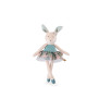 Peluche coniglio blu La petite école de danse Moulin Roty