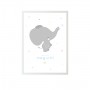 Poster cameretta elefante A Little Lovely Company - Poppykidshop