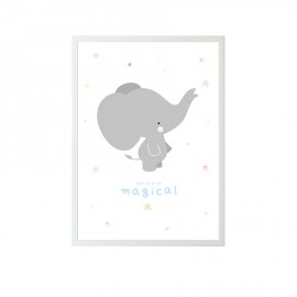 Poster cameretta elefante A Little Lovely Company - Poppykidshop