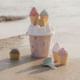 Set spiaggia gelati Ocean dreams pink Little Dutch