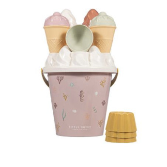 Set spiaggia gelati Ocean dreams pink Little Dutch