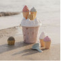 Set spiaggia gelati Ocean dreams pink Little Dutch