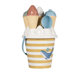 Set spiaggia gelati Ocean dreams blu Little Dutch