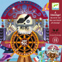 Kit creativo carte metallizzate all'arrembaggio con i pirati Djeco